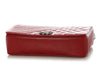 Chanel Red Quilted Distressed Calfskin Coco Boy Flap