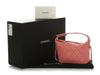 Chanel Small Pink Quilted Caviar Hobo Clutch