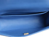 Chanel Old Medium Cobalt Blue Chevron-Quilted Caviar Boy Bag