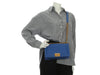 Chanel Old Medium Cobalt Blue Chevron-Quilted Caviar Boy Bag