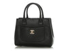 Chanel Small Black Caviar Top Handle Bag