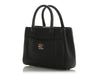 Chanel Small Black Caviar Top Handle Bag