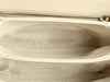 Chanel Mini Cream Quilted Calfskin Top Handle Crossbody
