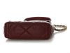 Chanel Medium Burgundy Quilted Leather 19 Flap