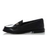 Chanel Black Crystal CC Loafers
