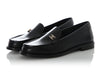 Chanel Black Crystal CC Loafers