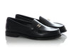 Chanel Black Crystal CC Loafers
