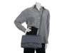 Chanel Jumbo Blue/Gray Quilted Lambskin Classic Double Flap