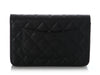 Chanel Black Quilted Caviar Wallet on Chain WOC
