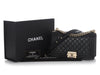 Chanel Medium Black Quilted Lambskin Boy Bag