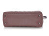 Chanel Small Deep Mauve Quilted Caviar and Lizard Coco Handle