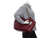Chanel Maxi Burgundy Quilted Calfskin Shopping Bag