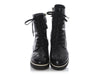 Chanel 2021 Black Leather Combat Boots