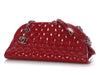 Chanel Red Quilted Patent Just Mademoiselle Bowler