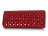 Chanel Red Quilted Patent Just Mademoiselle Bowler