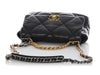 Chanel Medium Black Quilted Lambskin 19 Flap