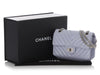 Chanel Mini Lilac Chevron-Quilted Aged Calfskin Reissue