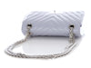 Chanel Mini Lilac Chevron-Quilted Aged Calfskin Reissue