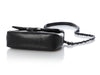 Chanel Mini Black Quilted Shiny Caviar Incognito Flap