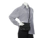 Chanel Mini Black Quilted Shiny Caviar Incognito Flap