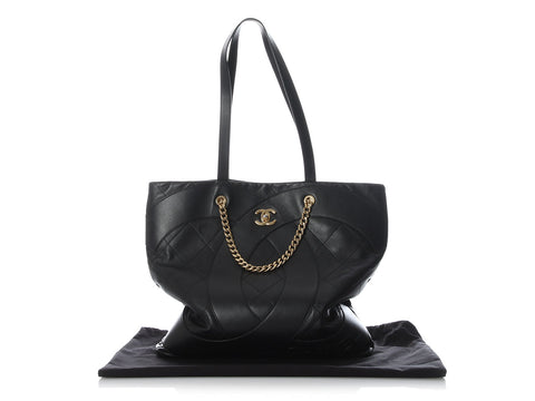 Chanel extra large black Club Monaco tote  