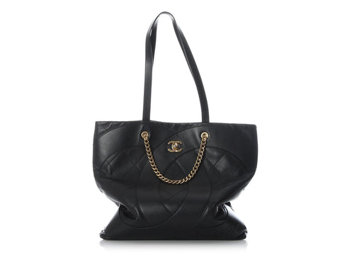 Chanel extra large black Club Monaco tote  