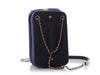 Chanel Navy Paris-Hamburg Accordion Bag