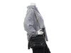 Chanel Vintage Black Quilted Lambskin Tassel Camera Bag