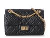 Chanel Mini Black Quilted Aged Calfskin Reissue