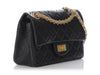 Chanel Mini Black Quilted Aged Calfskin Reissue