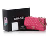 Chanel Fuchsia Quilted Lambskin Madame Flap