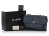 Chanel Navy Quilted Calfskin The Business Flap