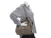 Chanel Medium Gray Suede 25 Bag