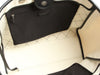 Chanel Black and White Wool Deauville Tote GM