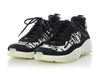 Chanel Black and White Graphic Logo Sneakers