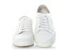 Chanel White Leather and Rubber Sneakers