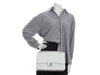 Chanel Jumbo White Quilted Caviar Classic Double Flap