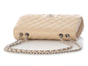 Chanel Jumbo Beige Quilted Caviar Classic Single Flap