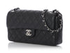 Chanel Black Quilted Caviar East-West Flap