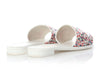 Chanel Multicolor Tweed Slides