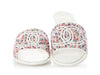 Chanel Multicolor Tweed Slides