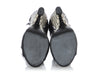 Chanel Black Lambskin Camellia Wedge Booties