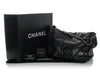 Chanel XL Black Vinyl Rock and Chain Flap