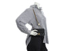Chanel Mini Black Quilted Aged Calfskin Double Pearl Flap