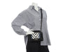 Chanel Small Chevron-Quilted Lizard Airlines Boy Bag