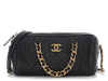 Chanel Black Quilted Calfskin Fashion Therapy Bowling Bag