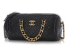 Chanel Black Quilted Calfskin Fashion Therapy Bowling Bag