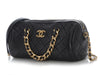 Chanel Black Quilted Calfskin Fashion Therapy Bowling Bag
