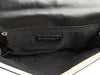 Chanel Black and Cream Glazed Calfskin Boy Bag