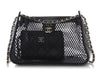 Chanel Black Mesh Clutch with Chain